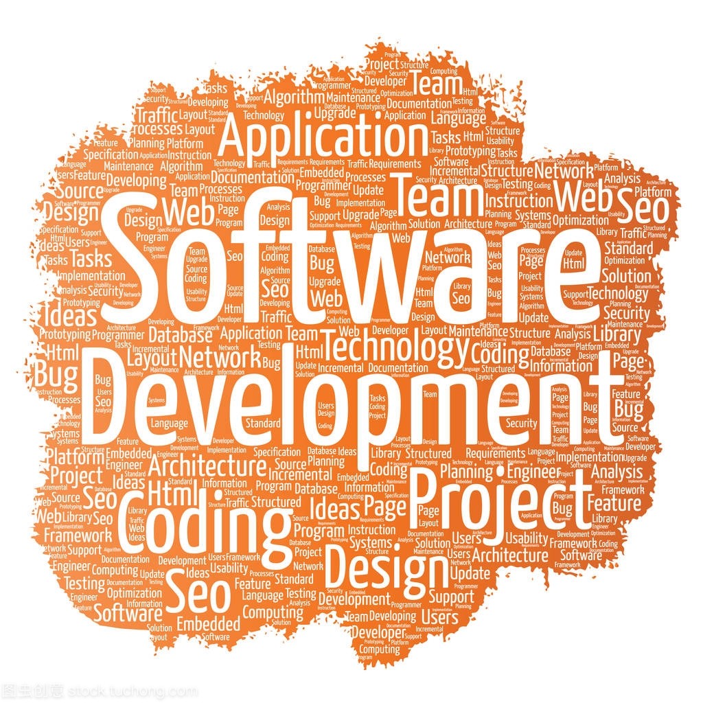 軟件開(kāi)發(fā)詞云